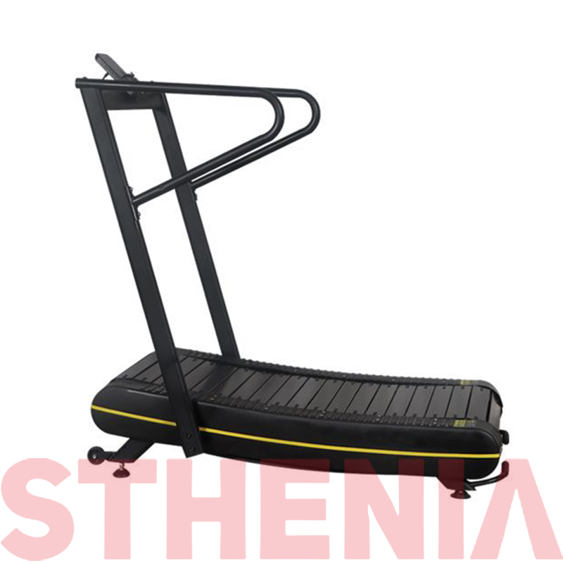 Home curved treadmill